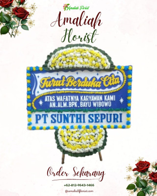 Papan Bunga Duka di Batuwarno