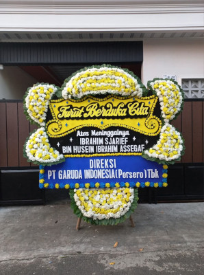 Papan Bunga Duka di Batuwarno