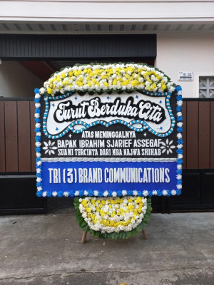 Papan Bunga Duka di Batuwarno